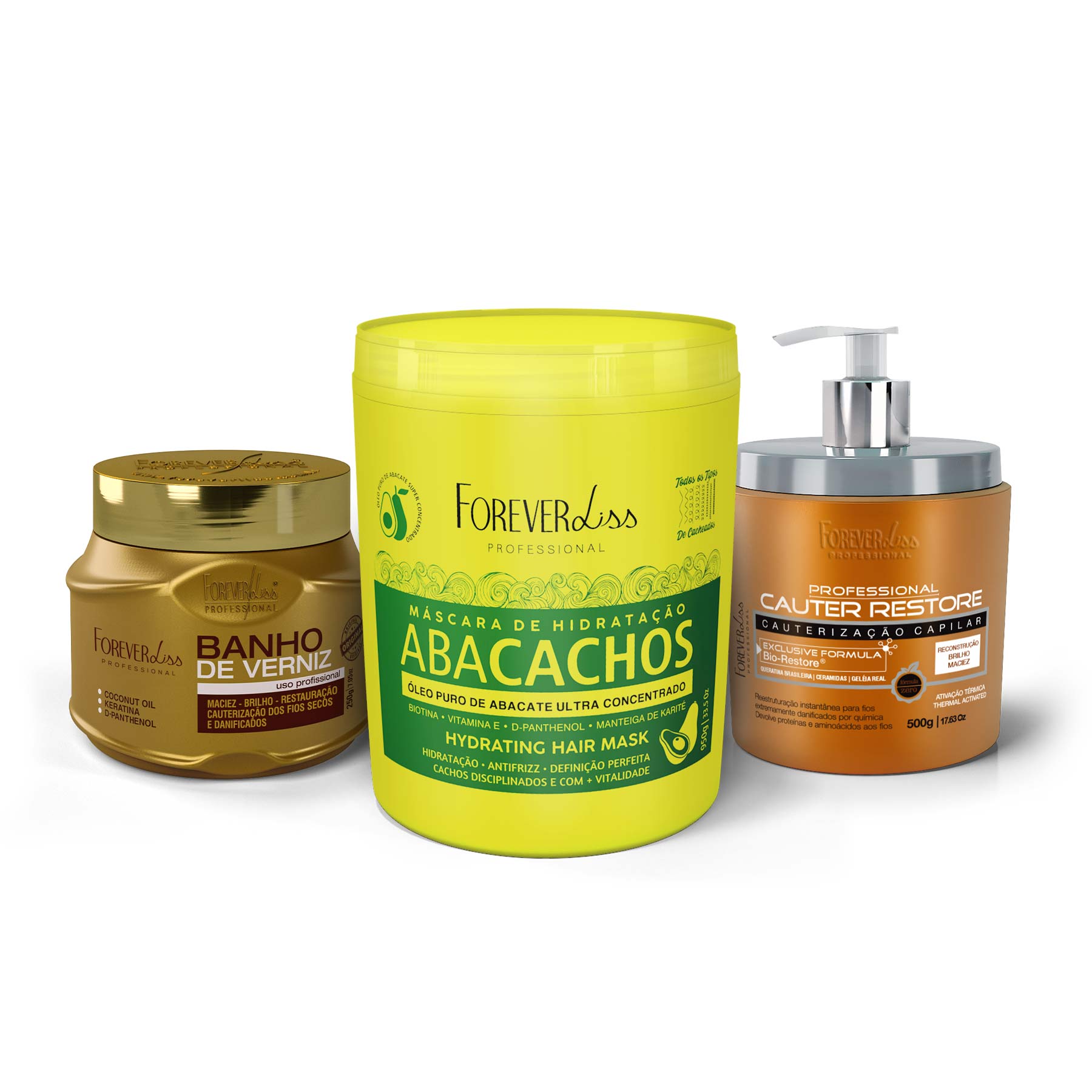 Encontraproduto.com.br - Cronograma Capilar para Cabelos Cacheados Forever Liss
