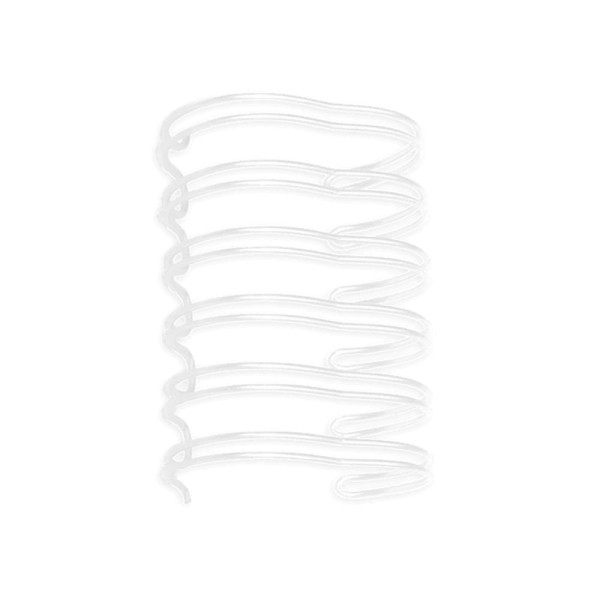 Encontraproduto.com.br - Wire-o para Encadernadora Mimo Binding  - Branco - 3/4 in - 20 Unids