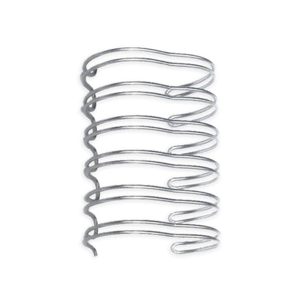 Encontraproduto.com.br - Wire-o para Encadernadora Mimo Binding  - Prata - 3/4 in - 20 Unids