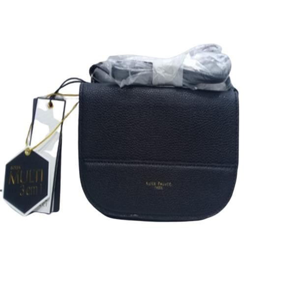 Bolsa Transversal Modern Preto Pequeno Alice Palucci