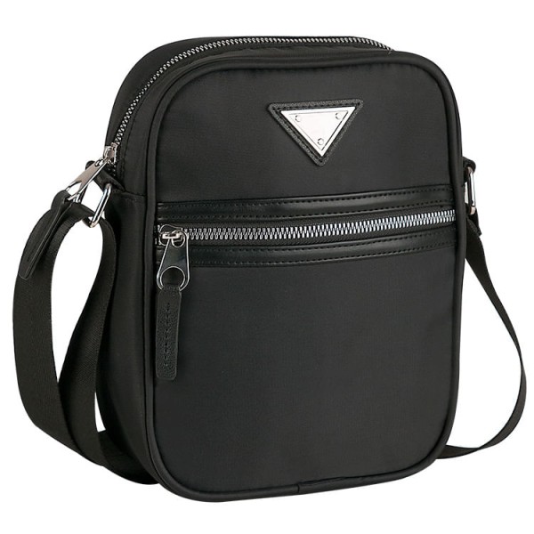 Encontraproduto.com.br - Bolsa Com Alça Transversal Glow It Preta Semax