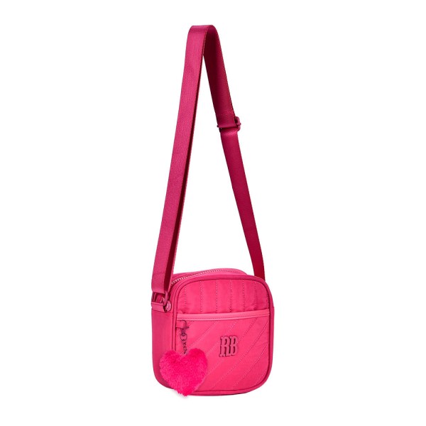 Encontraproduto.com.br - Bolsa Transversal P Rebecca Bonbon Pink Semax