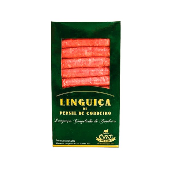 Linguiça Vpj Cordeiro Congelada 500g