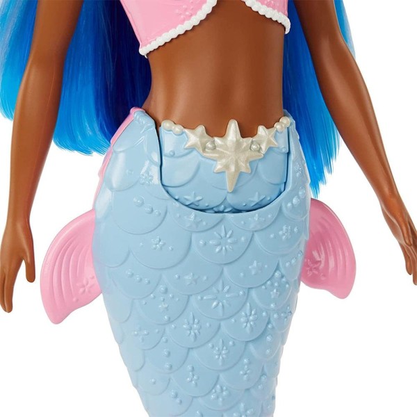 Encontraproduto.com.br - Boneca Articulada  - Barbie Dreamtopia - Sereia Corpete Rosa Pastel - Mattel