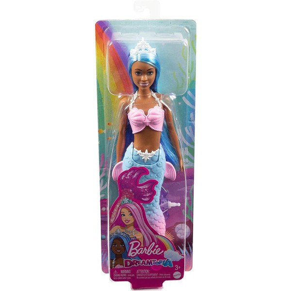 Encontraproduto.com.br - Boneca Articulada  - Barbie Dreamtopia - Sereia Corpete Rosa Pastel - Mattel