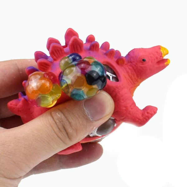Encontraproduto.com.br - Figura de Apertar - Squish Mania Dinossauro - Stegosaurus - Toyng