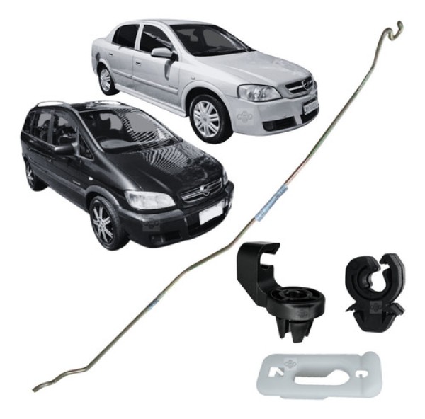 Encontraproduto.com.br - Vareta do Capô Astra 1997 a 2012 Zafira 2001 a 2012 Haste 92cm Ferro