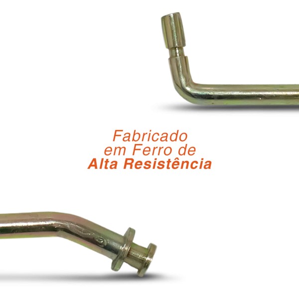 Encontraproduto.com.br - Vareta Capô Doblô 2002 2003 2004 2005 2006 2007 2008 2009 Haste para Segurar a Tampa Ferro 67cm