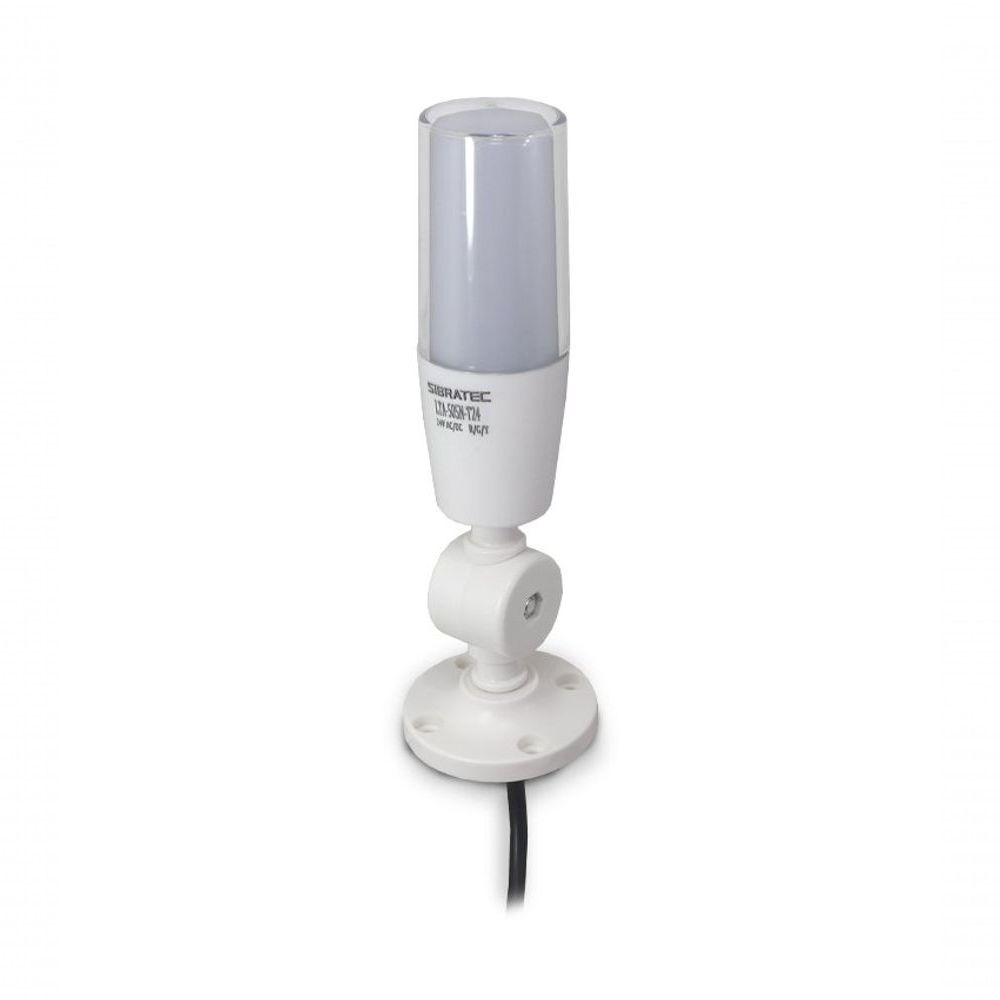 Encontraproduto.com.br - Torre Luminosa Lta-505n 3 Cores Led | Sinalização Intermitente + Alarme Sonoro 220v