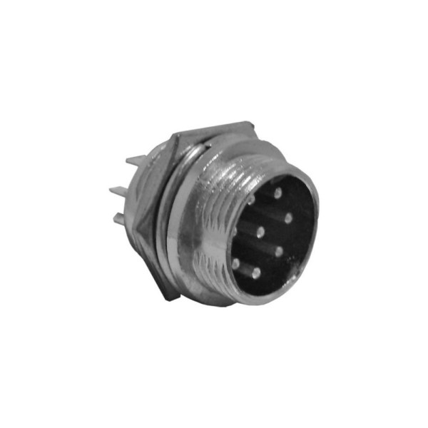 Encontraproduto.com.br - Kit Conector Mike Circular Macho 8 Vias 10 Peças