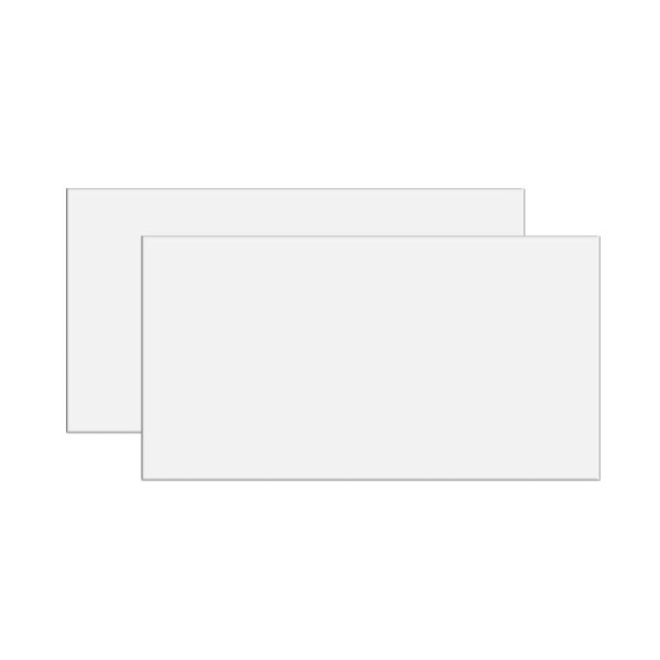 Revestimento de Parede Royal Gres Bianco Plus Brilhante Retificado 31X56cm Branco Neve