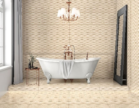 Encontraproduto.com.br - Revestimento Cambury Plus Bege Esmaltado 38X75cm Caixa com 2,00 m² Brilhante Bold Royal Grés