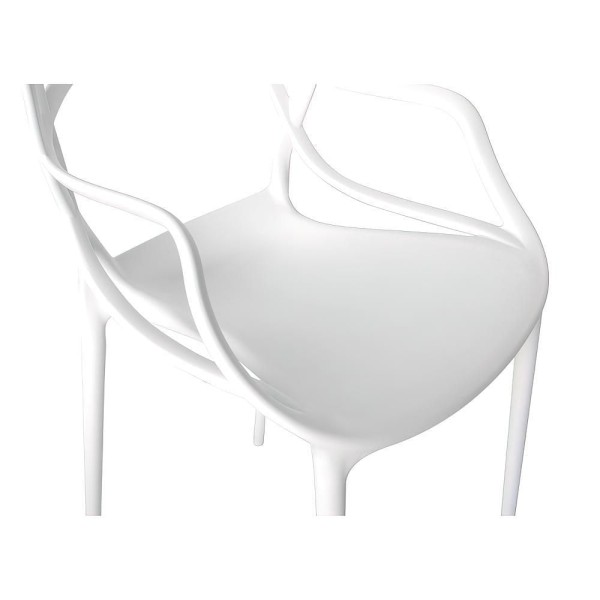 Encontraproduto.com.br - Cadeira De Jantar Allegra - Branca