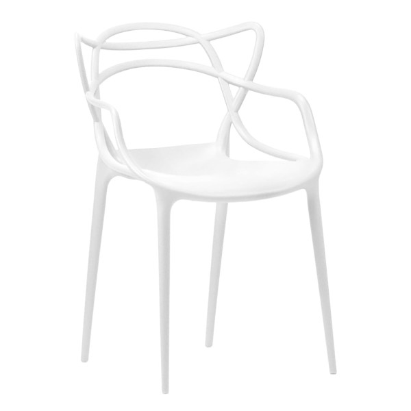Cadeira Allegra Branca New Plastic 82x45cm 7442057