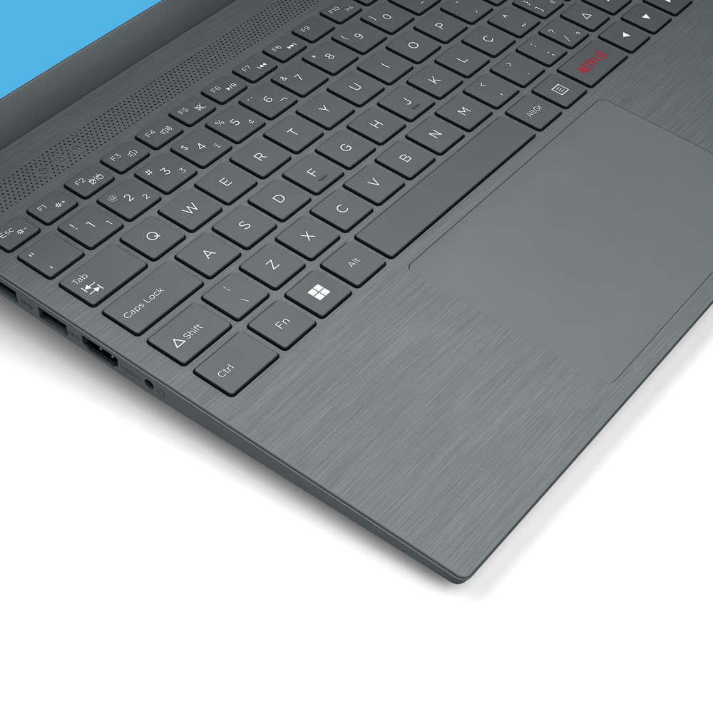 Encontraproduto.com.br - Notebook Positivo Motion Gray C8240gi-15 Intel® Celeron® N4020 Dual-Core™ Linux 15.6