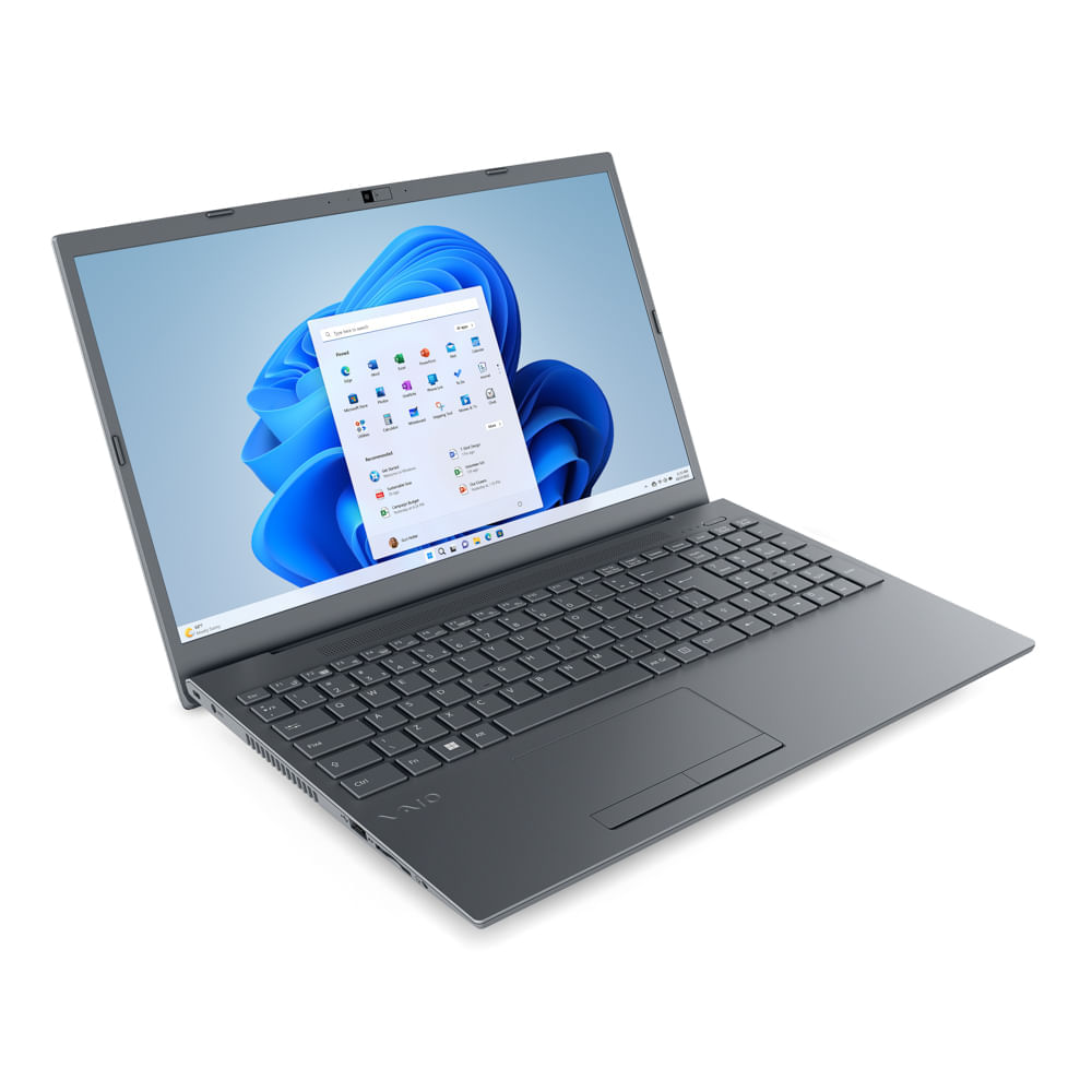 Encontraproduto.com.br - Notebook VAIO®FE15 AMD® Ryzen 7 Windows 11 Home 16GB 512GB SSD Full HD - Prata Titânio