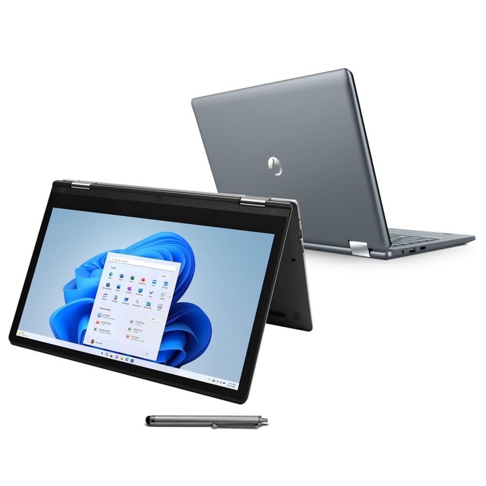 Encontraproduto.com.br - Notebook 2 em 1 Positivo Duo C4128B-3 Intel® Celeron® Windows 11 Home 11,6