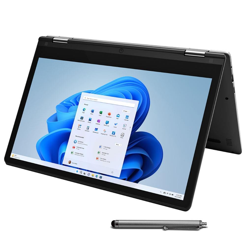 Encontraproduto.com.br - Notebook 2 em 1 Positivo Duo C4128B-3 Intel® Celeron® Windows 11 Home 11,6
