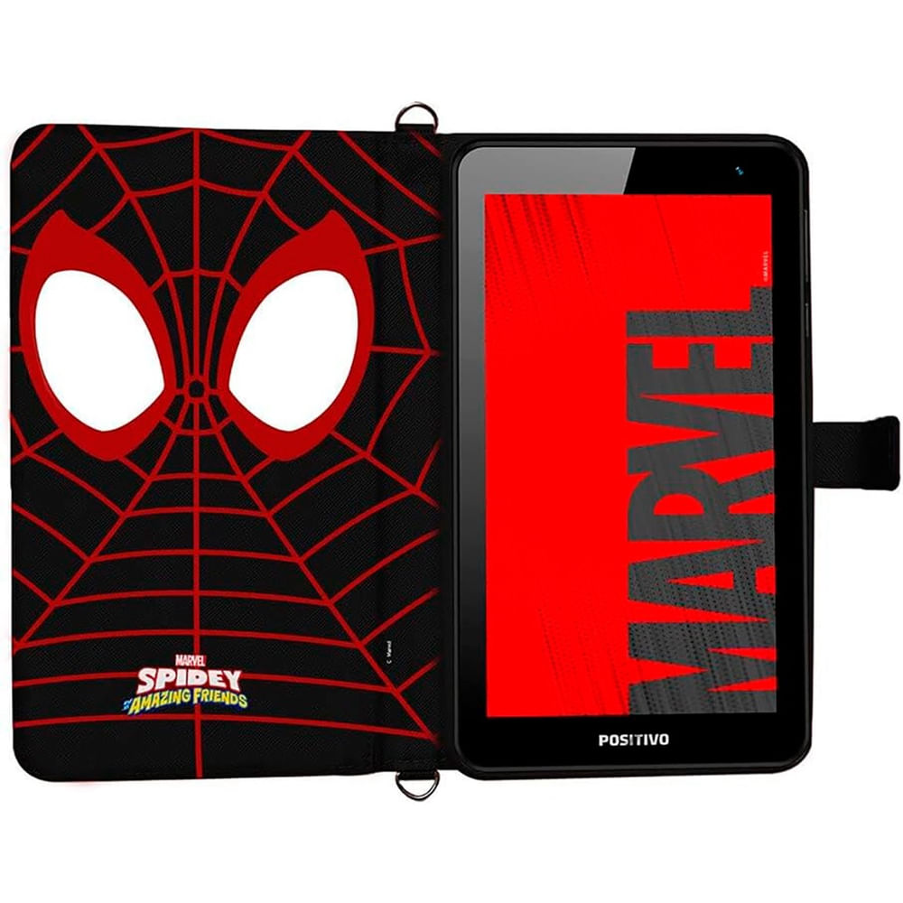 Encontraproduto.com.br - Tablet Infantil Positivo Spidey 64GB Tela 7