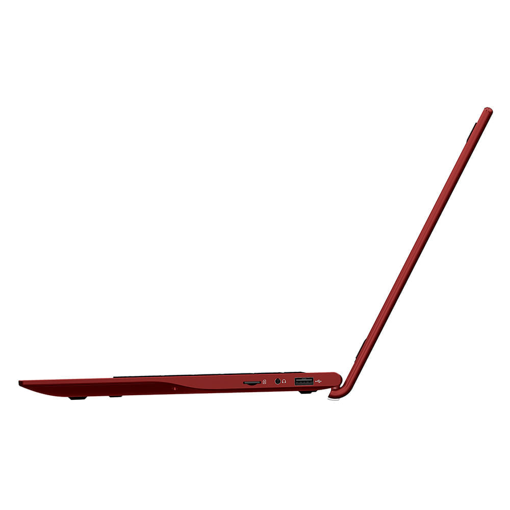 Encontraproduto.com.br - Notebook Positivo Motion Red Q464C-O Intel® Atom® Quad Core Linux 14,1'' - Vermelho