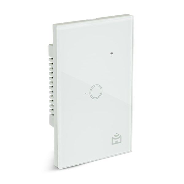 Encontraproduto.com.br - Smart Interruptor Positivo Casa Inteligente, 1 Módulo Touch