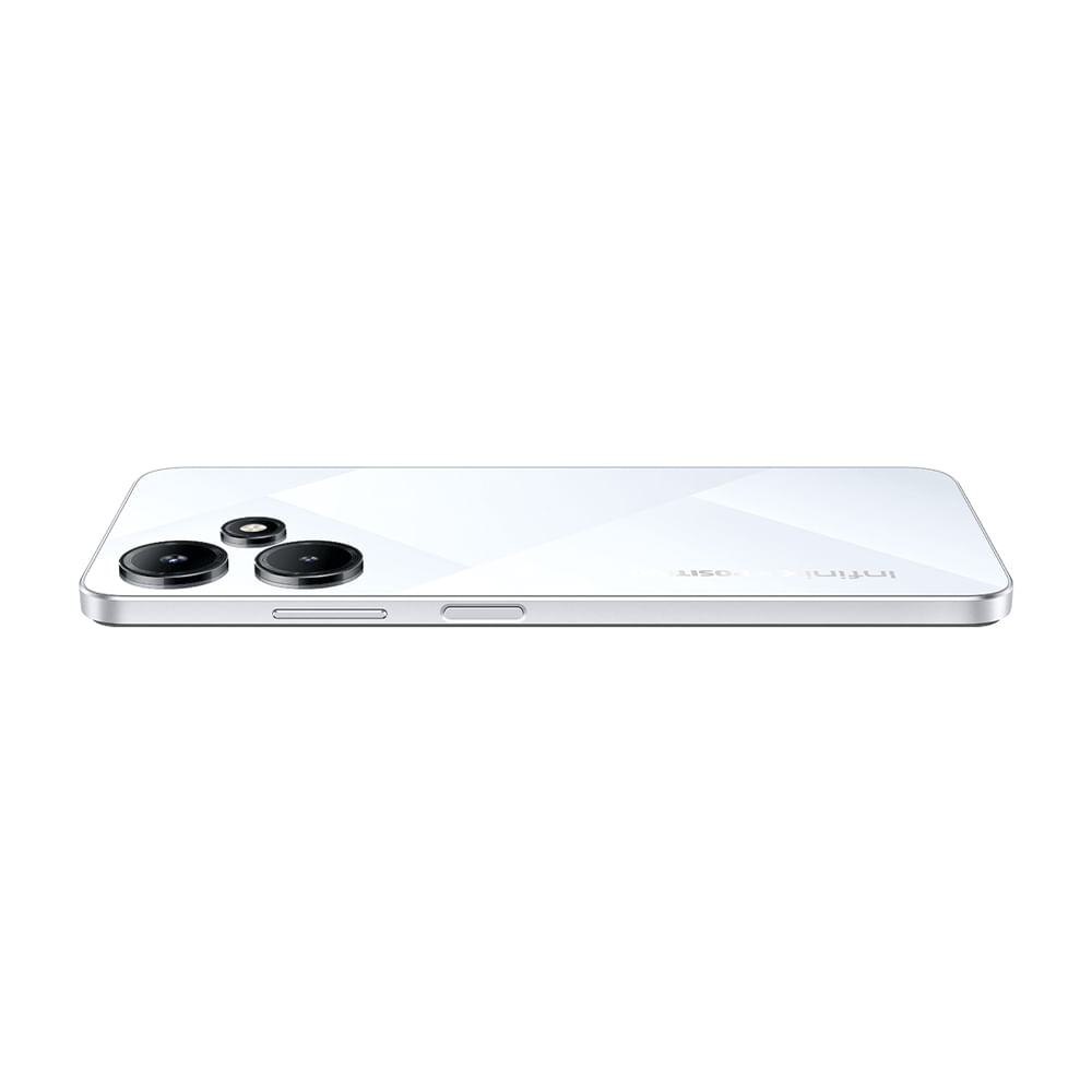 Encontraproduto.com.br - Smartphone Infinix Hot 30i, 4GB RAM, 128GB, Câmera Dupla 50MP, Tela 6,6” HD+, Dual Chip - Branco