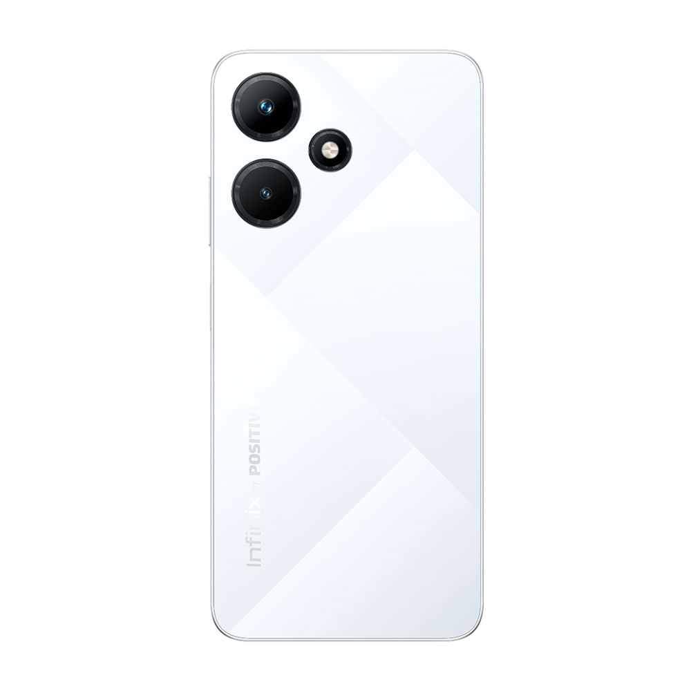 Encontraproduto.com.br - Smartphone Infinix Hot 30i, 4GB RAM, 128GB, Câmera Dupla 50MP, Tela 6,6” HD+, Dual Chip - Branco