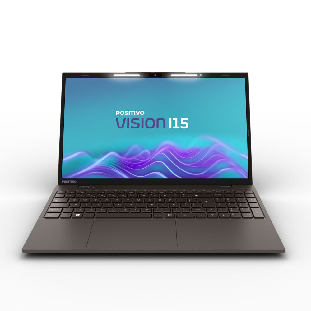 Notebook Positivo Vision i15 Intel® Core® i3- 1115G4 Linux 8GB 512GB SSD Lumina Bar 15.6