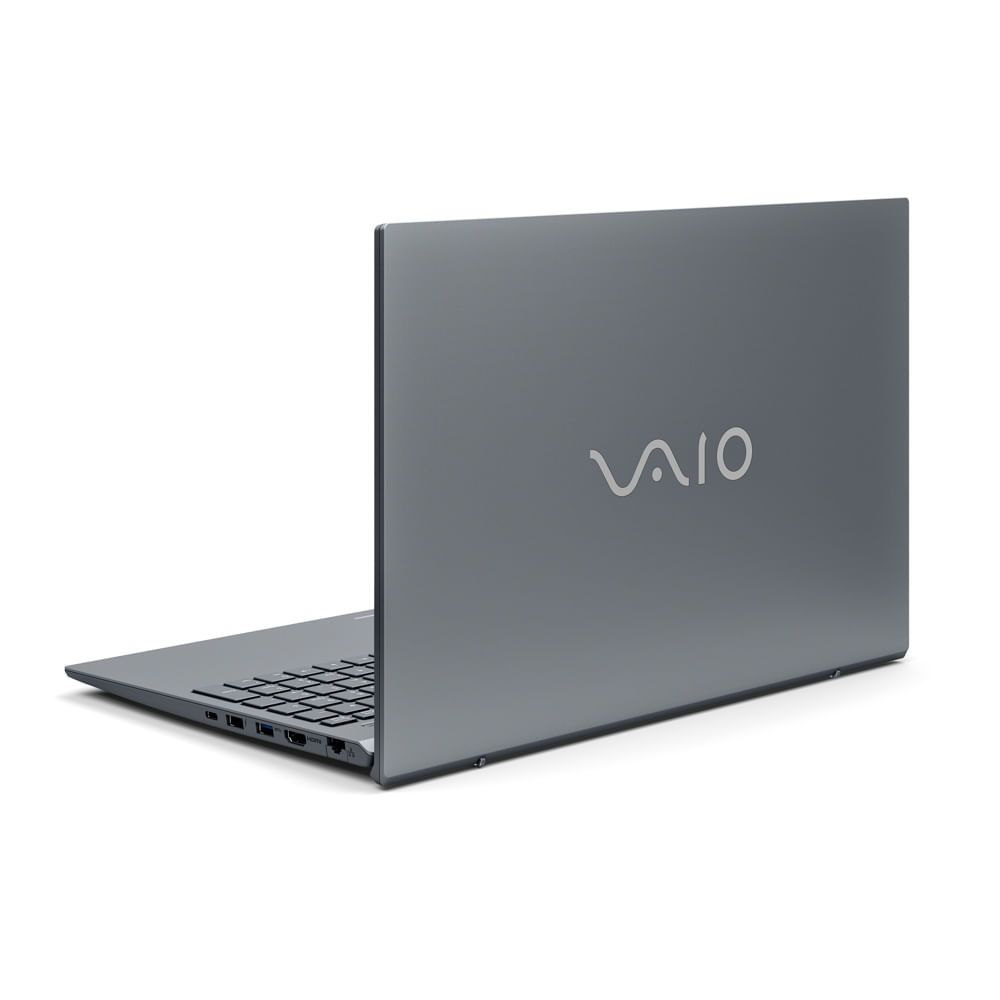 Encontraproduto.com.br - Notebook VAIO® FE15 AMD® Ryzen 7- 5700U Linux 16GB RAM  512SSD - Prata Titânio