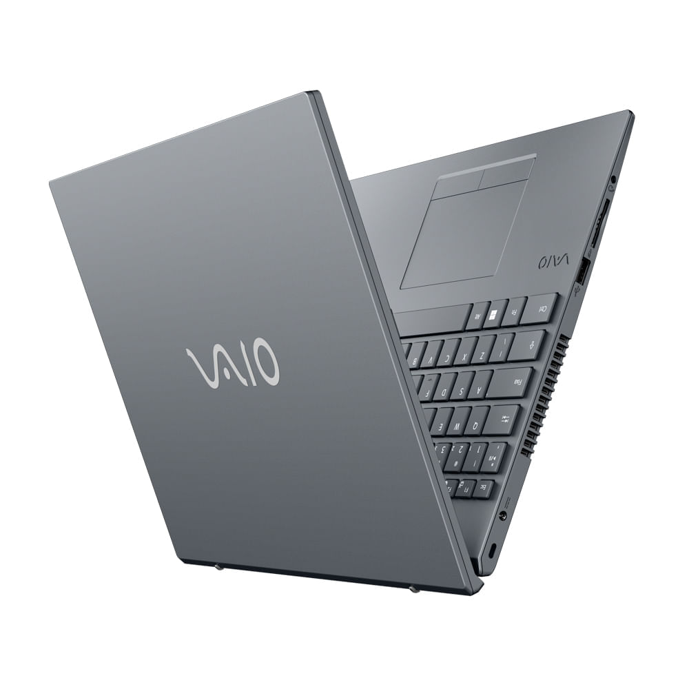 Encontraproduto.com.br - Notebook VAIO® FE15 AMD® Ryzen 7-5700U Windows 11 Home 32GB 512GB SSD Full HD - Prata Titânio