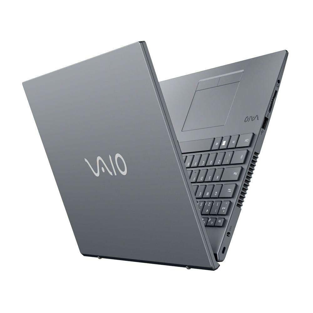 Encontraproduto.com.br - Notebook VAIO® FE15 AMD® Ryzen 7-5700U Windows 11 Home 32GB 512GB SSD Full HD - Prata Titânio