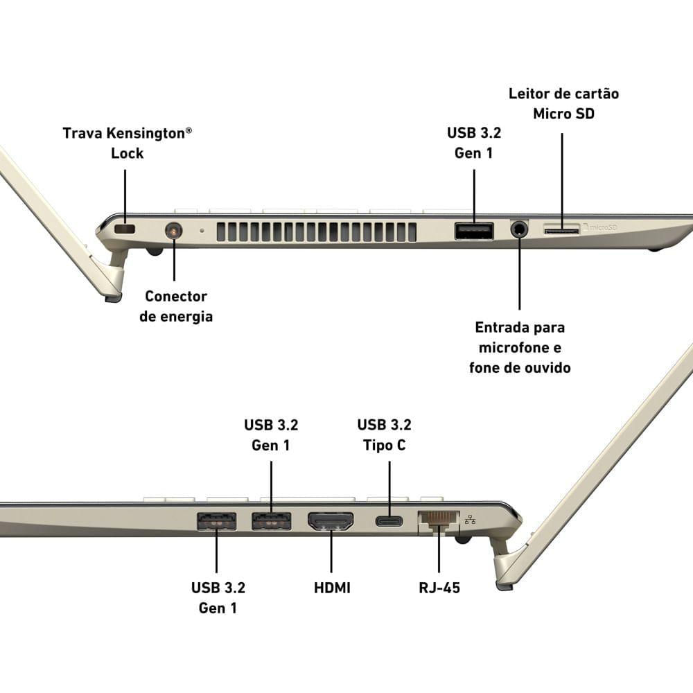 Encontraproduto.com.br - Notebook VAIO® F14 Intel® Core™ i3-1215U Windows 11 Home 8GB RAM 256GB SSD 14