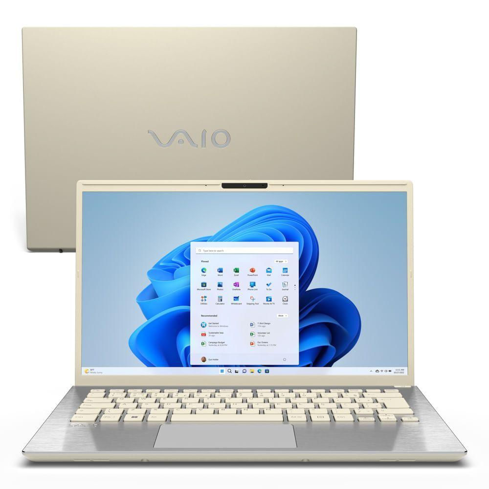 Encontraproduto.com.br - Notebook VAIO® F14 Intel® Core™ i3-1215U Windows 11 Home 8GB RAM 256GB SSD 14