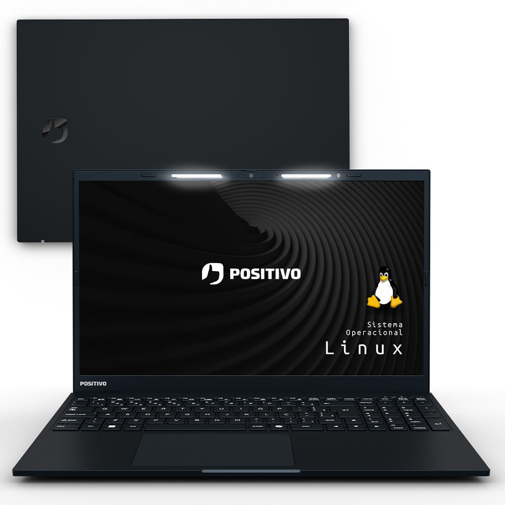 Encontraproduto.com.br - Notebook Positivo Vision i15 Intel® Core™ i3-N300 Linux 8GB RAM 512GB SSD Lumina Bar 15,6