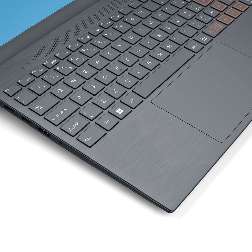Encontraproduto.com.br - Notebook Positivo Vision C15 Intel Celeron N4020 Linux 8GB RAM 240GB SSD Lumina Bar 15.6” HD Cinza