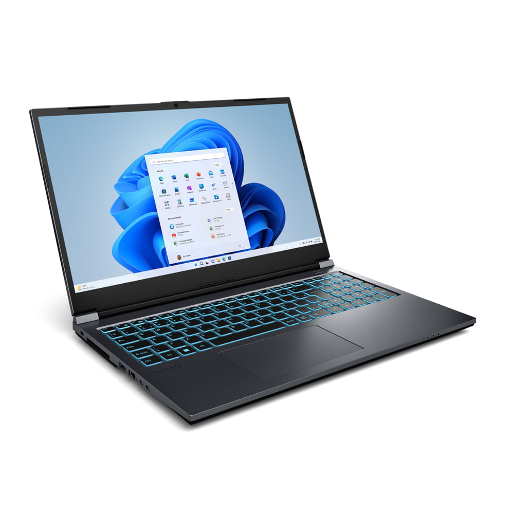 Encontraproduto.com.br - Notebook VAIO® FH15 Intel® Core™ i7-12650H Windows 11 Home GeForce RTX® 3050 16GB RAM 1TB SSD 15.6