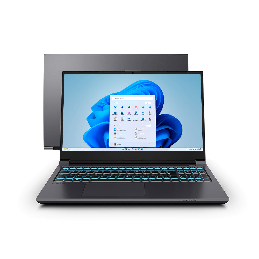 Encontraproduto.com.br - Notebook VAIO® FH15 Intel® Core™ i7-12650H Windows 11 Home GeForce RTX® 3050 16GB RAM 1TB SSD 15.6