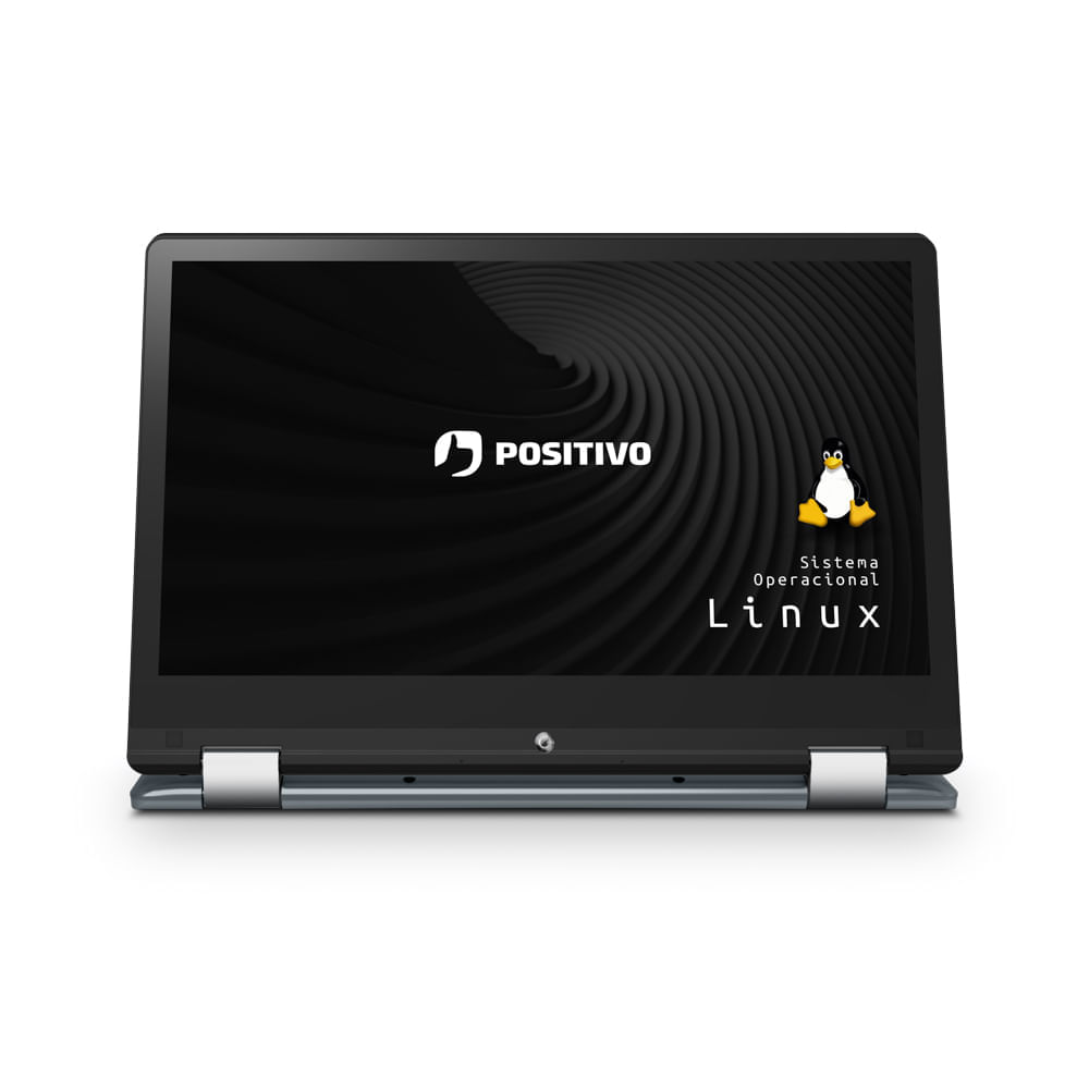 Encontraproduto.com.br - Notebook Positivo Duo C464D-5 Intel® Celeron® N3350 Linux 4GB RAM 64GB eMMC 11,6” LED HD IPS - Cinza Escuro