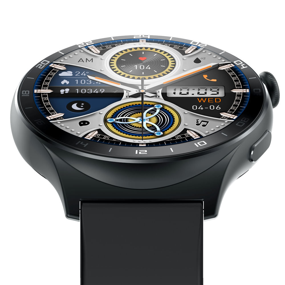 Encontraproduto.com.br - Smartwatch Infinix Xwatch 3 WE IP68 10 dias de Bateria Tela Amoled Always On 466 Pixels 1,43” - Preto