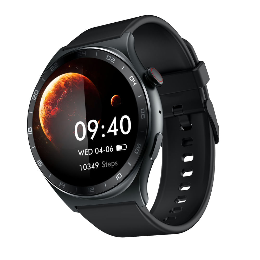 Encontraproduto.com.br - Smartwatch Infinix Xwatch 3 WE IP68 10 dias de Bateria Tela Amoled Always On 466 Pixels 1,43” - Preto