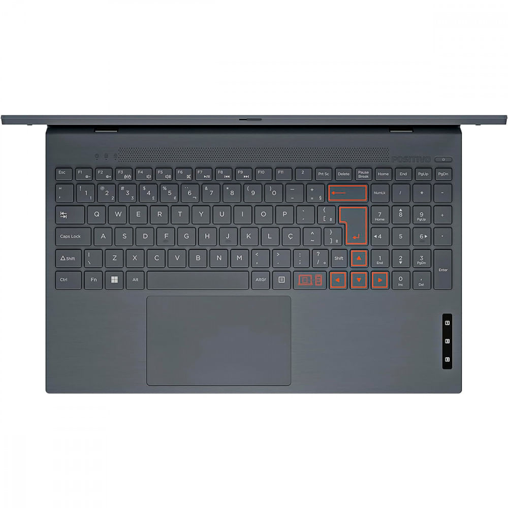 Encontraproduto.com.br - Notebook Vision C 15.6 HD Celeron N4020 4GB SSD 128GB eMMC Windows 11 Pro Cinza