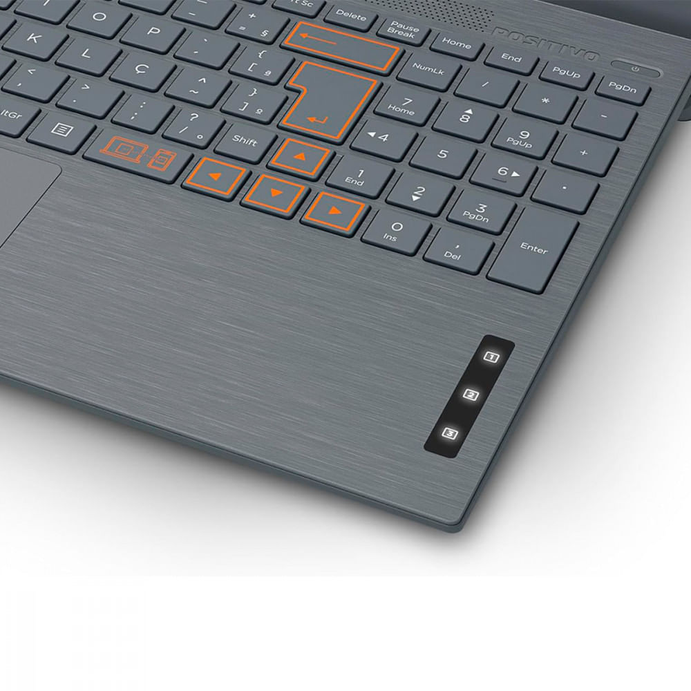 Encontraproduto.com.br - Notebook Vision C 15.6 HD Celeron N4020 4GB SSD 128GB eMMC Windows 11 Pro Cinza