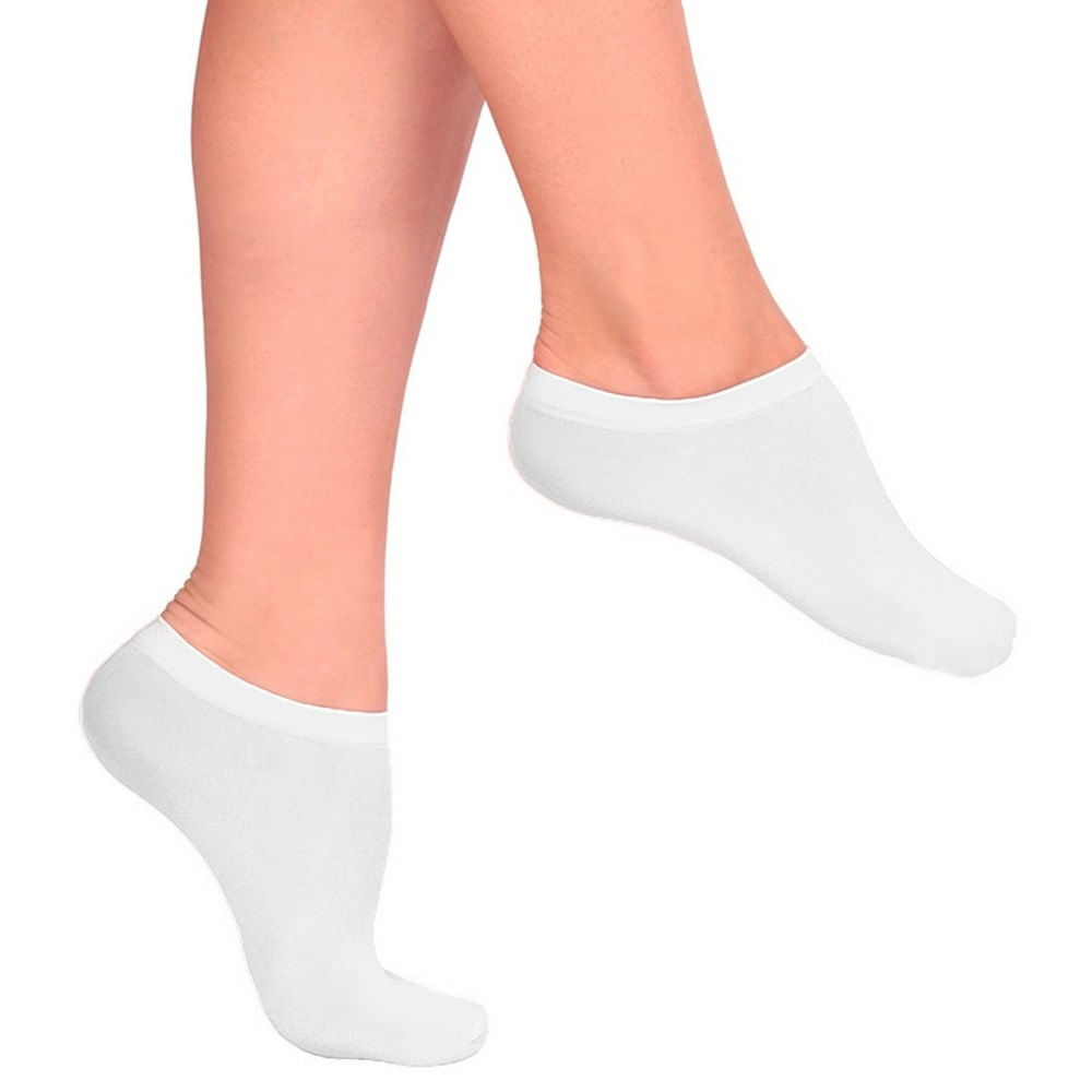 Meia Soquete Fina Lycra Só Dança Adulto 34 AO 39