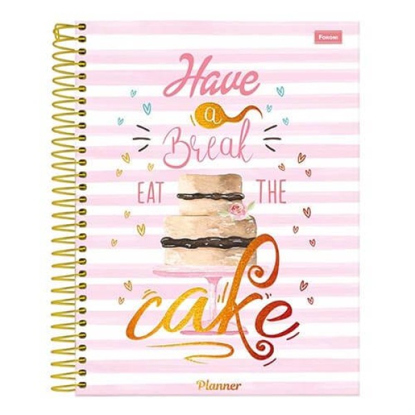 Encontraproduto.com.br - Agenda Foroni Planner Cupcake 56.7869-1 Sortido