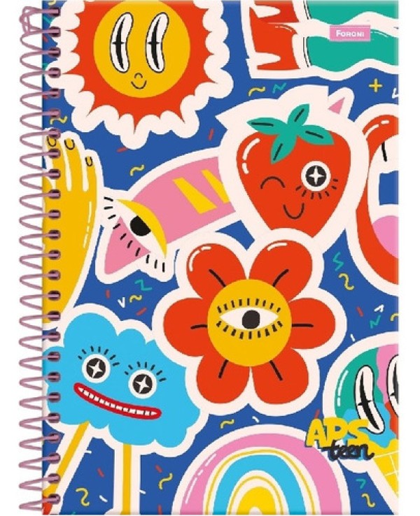 Caderno Universitário 1 Matéria Aps Teen - Foroni