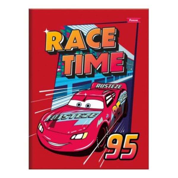 Caderno Brochura Pequeno Carros 80Fls Sortido - Foroni