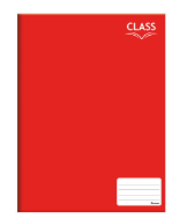 CADERNO BROCH UNIV CD 80F VERMELHO 35.6657-8 FORONI