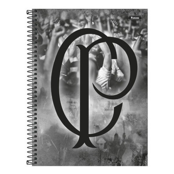 Caderno 10 Matérias 160 Folhas Corinthians Foroni