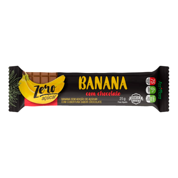 Encontraproduto.com.br - Cereal Assiflora 25G Zero Banana Chocholate