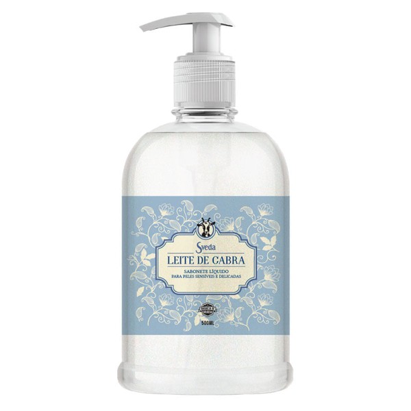Encontraproduto.com.br - SVEDA SABONETE LIQUIDO LEITE DE CABRA 500 ML x 1